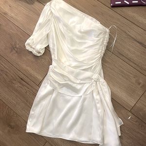 NWOT Amanda Uprichard ivory dress